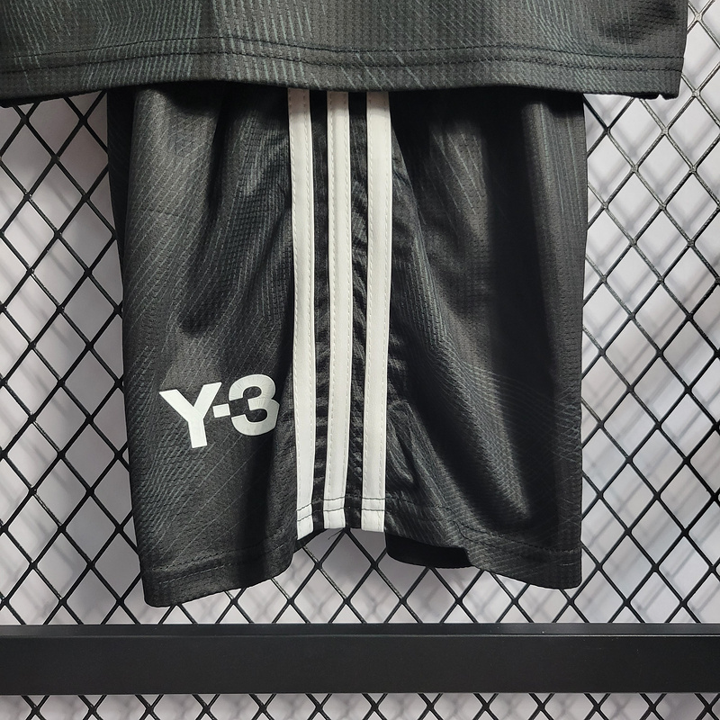 2022-23 Kids Real Madrid Black Y3 Benzema vini jr. KROOS MODRIC Football jersey