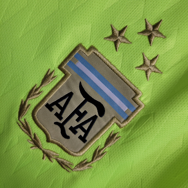 22-23 Argentina grass green goalkeeper