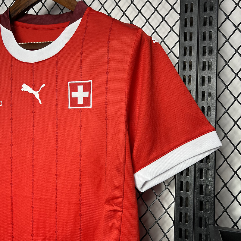 2024-25 Switzerland Home Football jersey