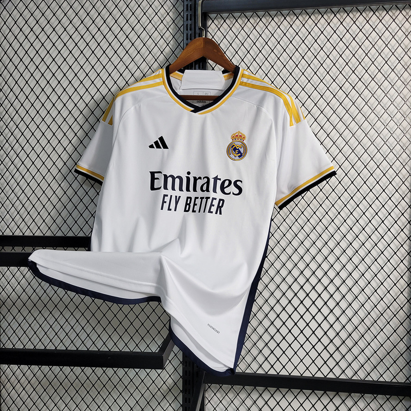 2023-24 Real Madrid Home  VALVERDE MODRIC VINI JR. BELLINGHAM CARVAJAL Football jersey