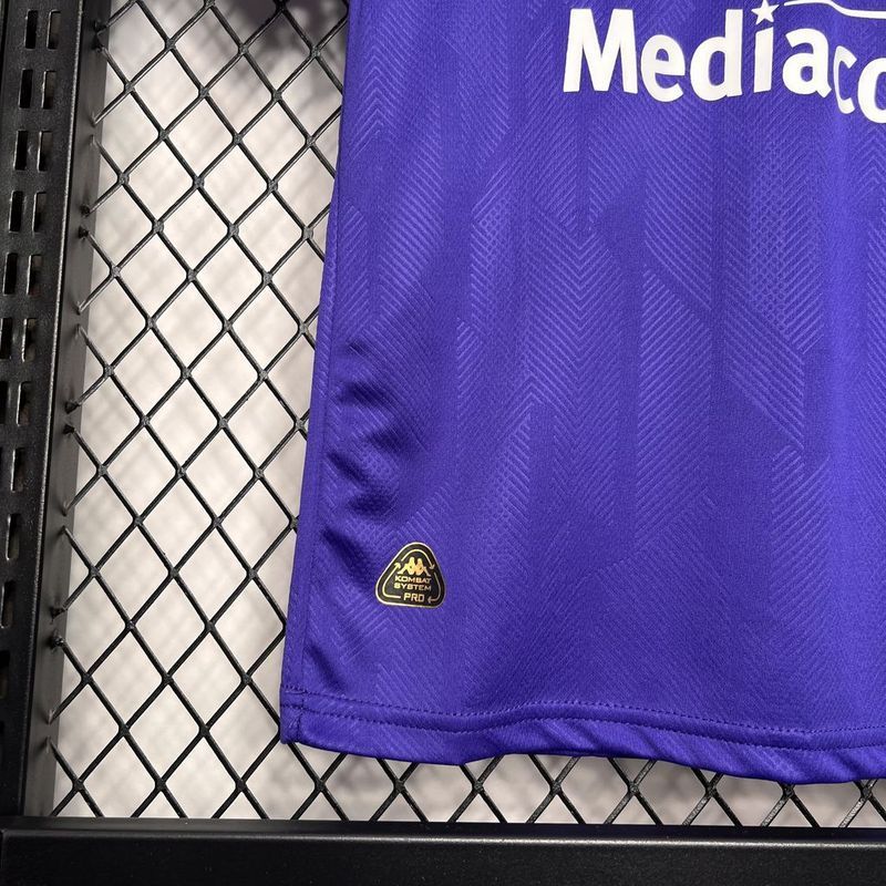 2024-25 Fiorentina Home KIDS Football jersey
