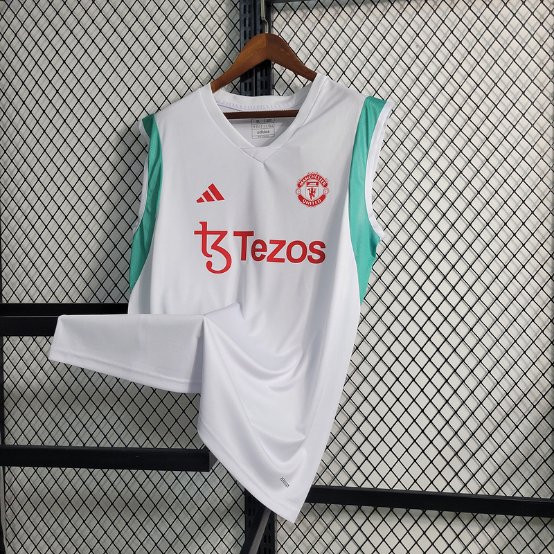 2023-24 Manchester United  White Training Vest