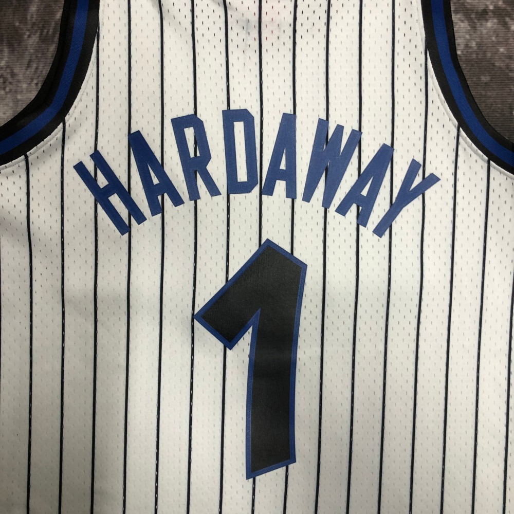 MN Retro Jersey Orlando Magic 94 Season White 1 Hardaway