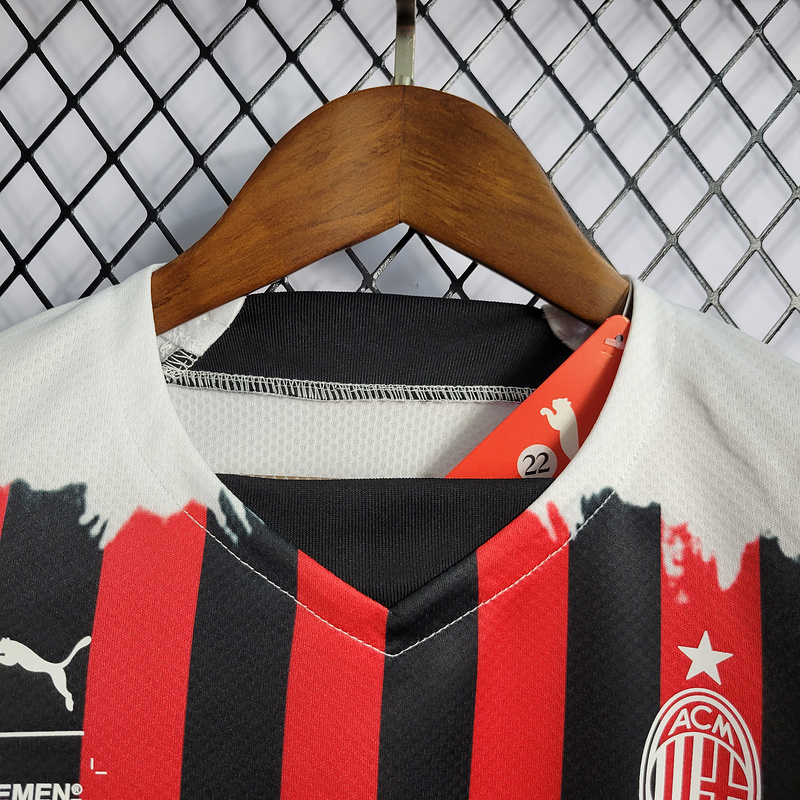 2022-23 Kids AC Milan 3rd Away Football jersey