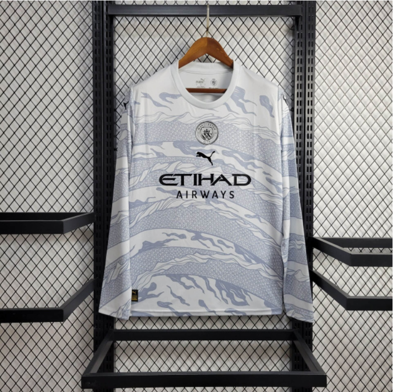 2023-24 Manchester City Home Long Sleeve