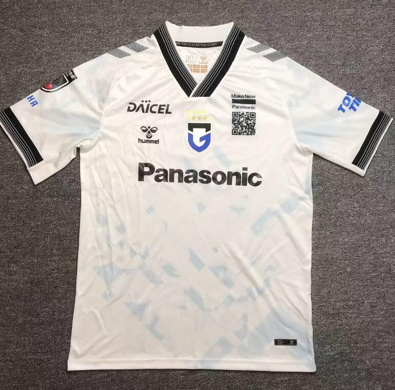 2024-25 Gamba Osaka away  black soccer jersey