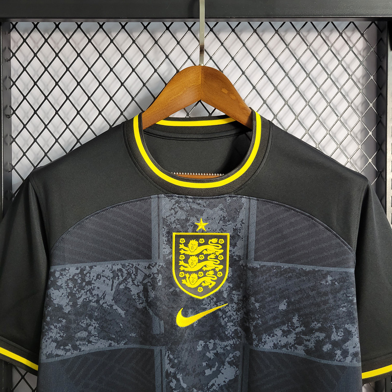 2022-23 England Black Training Suit  Football jersey