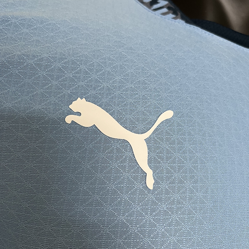 2024-25 Manchester City Home Player Long Sleeve Football jersey