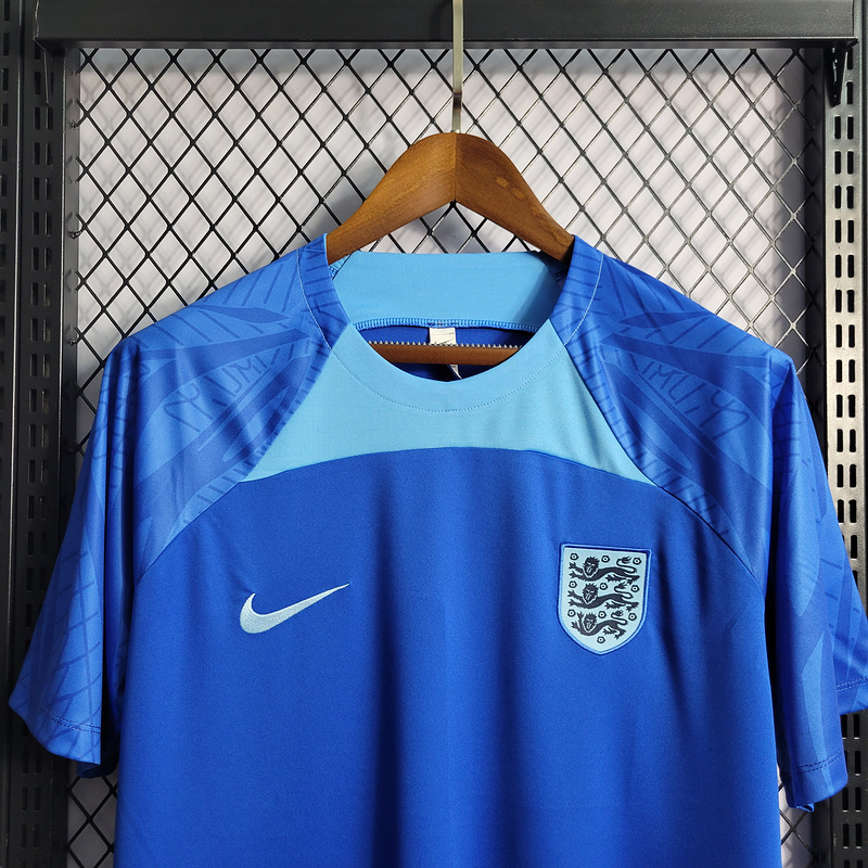 2022-23 England Blue Training Suit  Football jersey