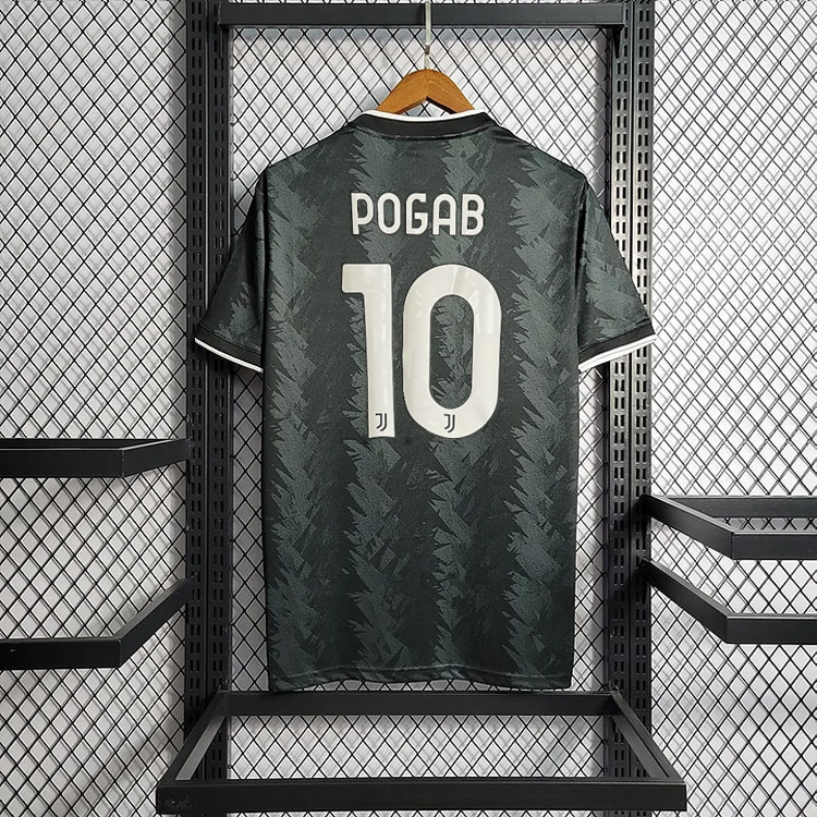 2022-23 Juventus Away VLAHOVIC Di Maria Chiesa Pogba McKennie Football jersey