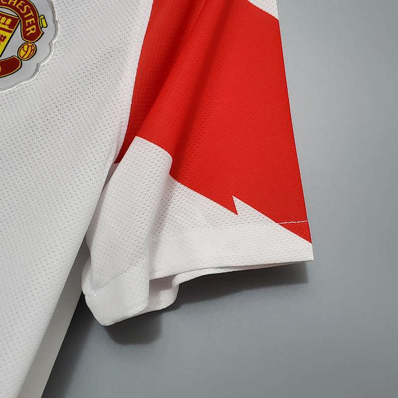 Retro 2010-11 UCL Manchester United in the Champions League version away Football jersey retro
