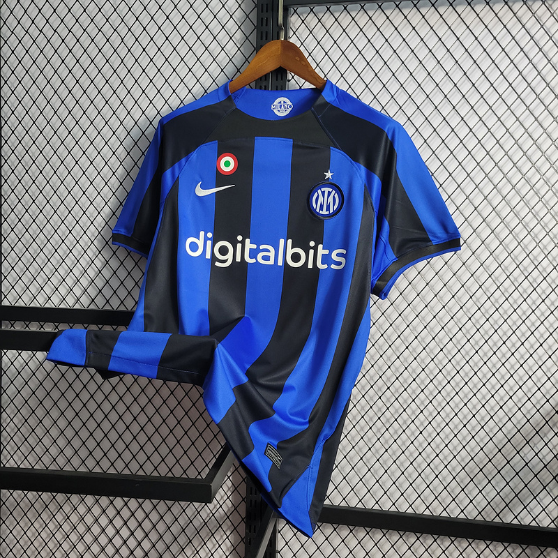 2022-23 Inter Milan home LAUTARO Lukaku D?eko BARELLA Football jersey