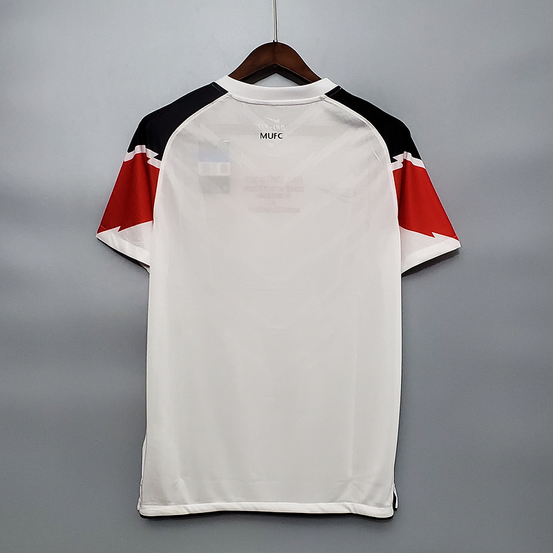 Retro 2010-11 UCL Manchester United in the Champions League version away Football jersey retro
