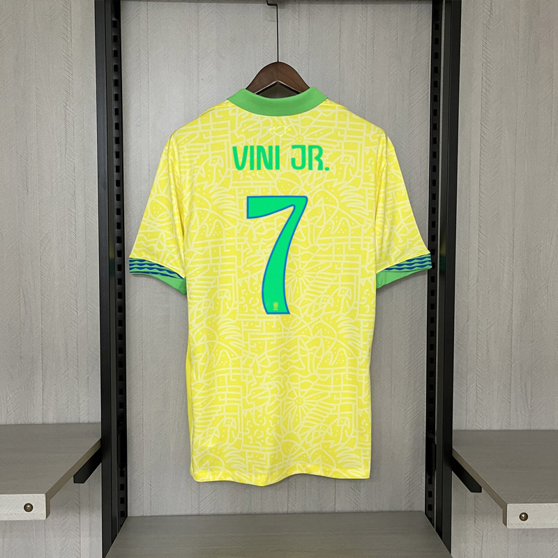 2024-25 Brazil Home  Vini Jr ENDRICK RICHARLISON Football jersey