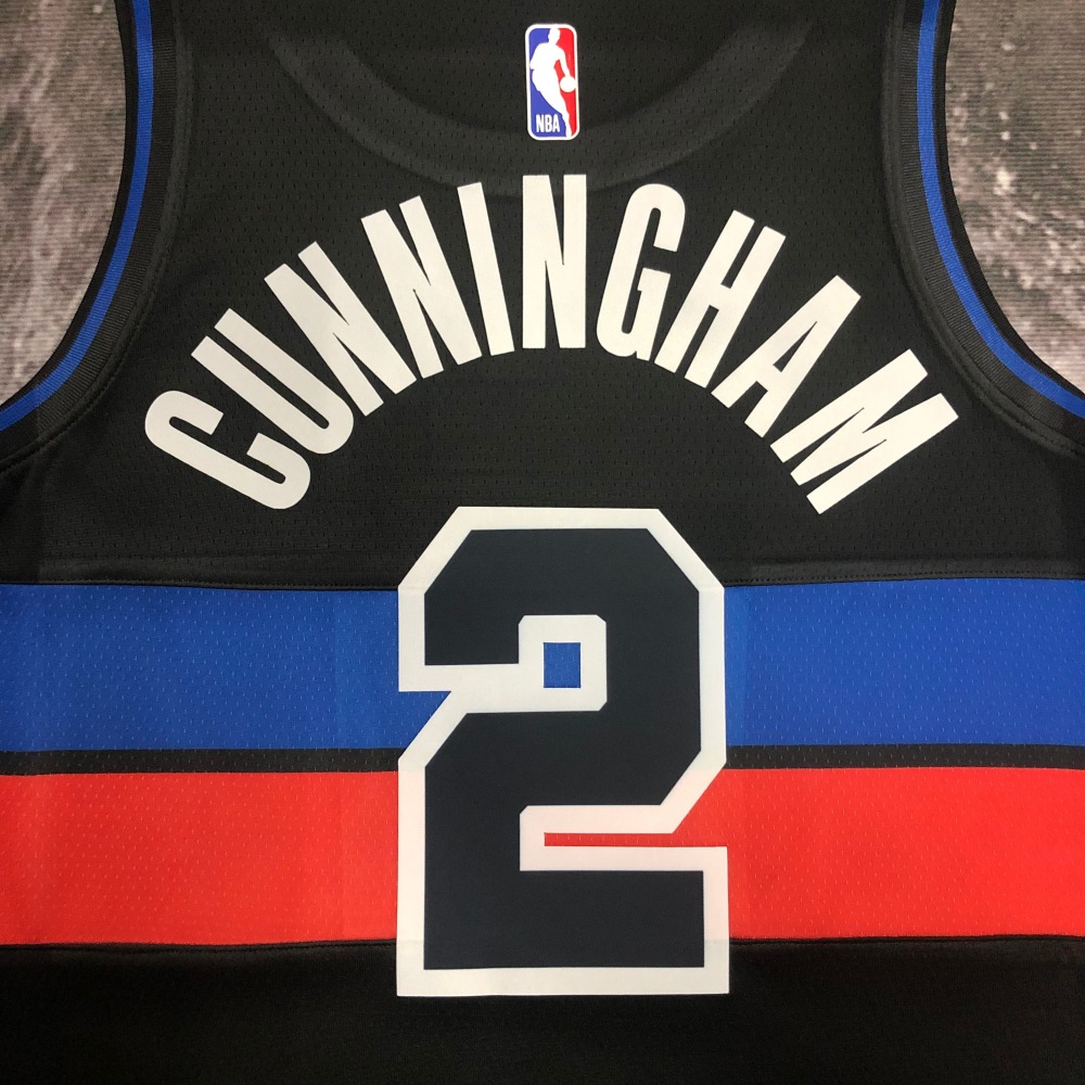 23 Season Detroit Pistons Flying Man Limited 2 Cunningham