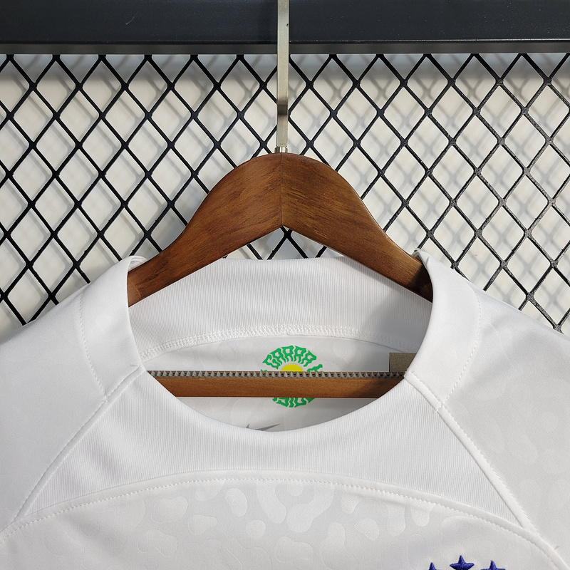 2022-23 Brazil  Women's Women's White Leopard  VINI JP PAPHINHA CUNHA NAYMAR JR L.PAQUETA Football jersey