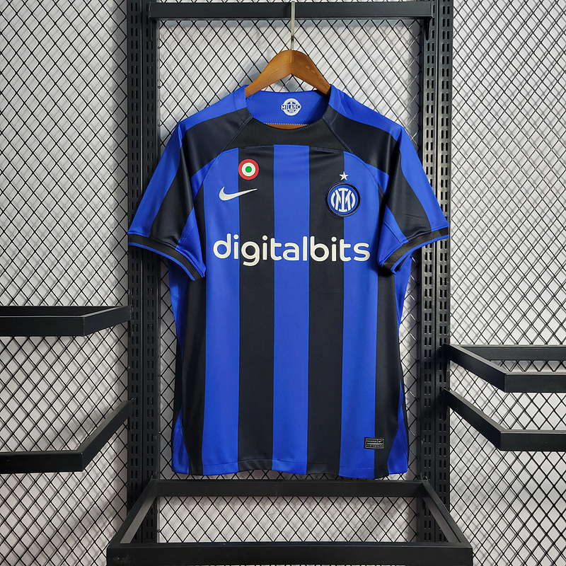 2022-23 Inter Milan home LAUTARO Lukaku D?eko BARELLA Football jersey