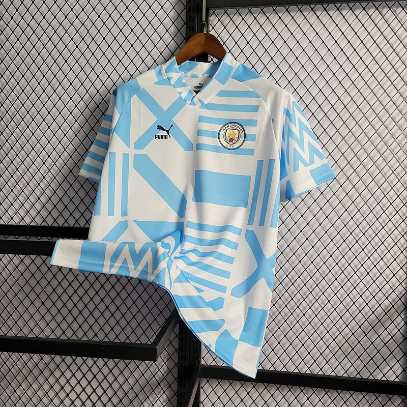 22-23 Manchester City pre-match training kit
