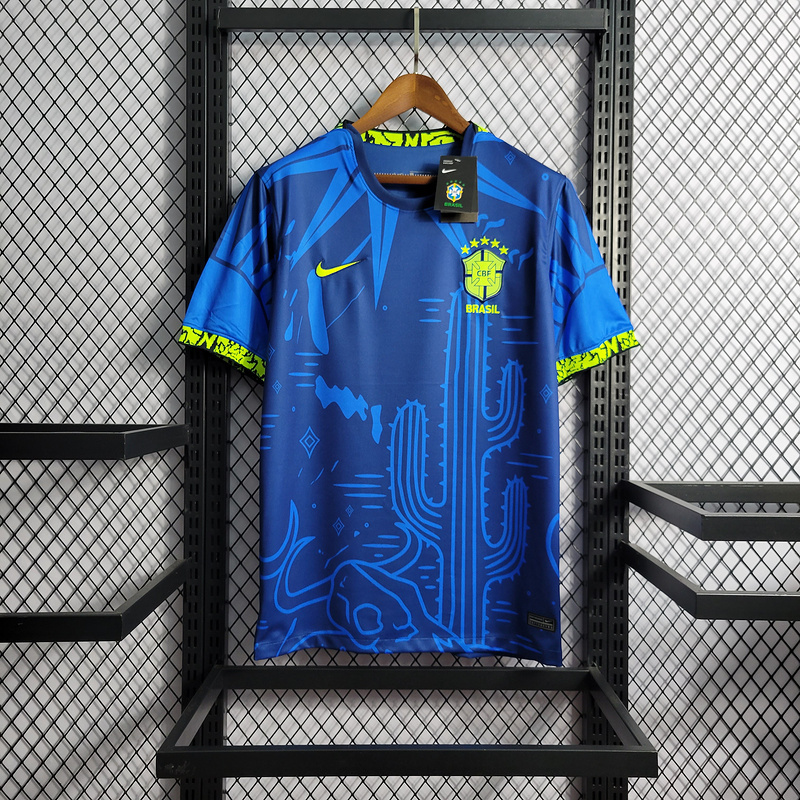2022-23 Brazilian Blue Special Edition  VINI JP PAPHINHA CUNHA NAYMAR JR L.PAQUETA Football jersey