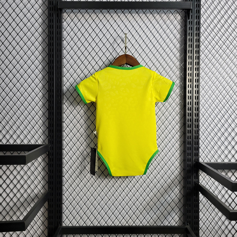 2022-23 Baby Brazil home Football jersey