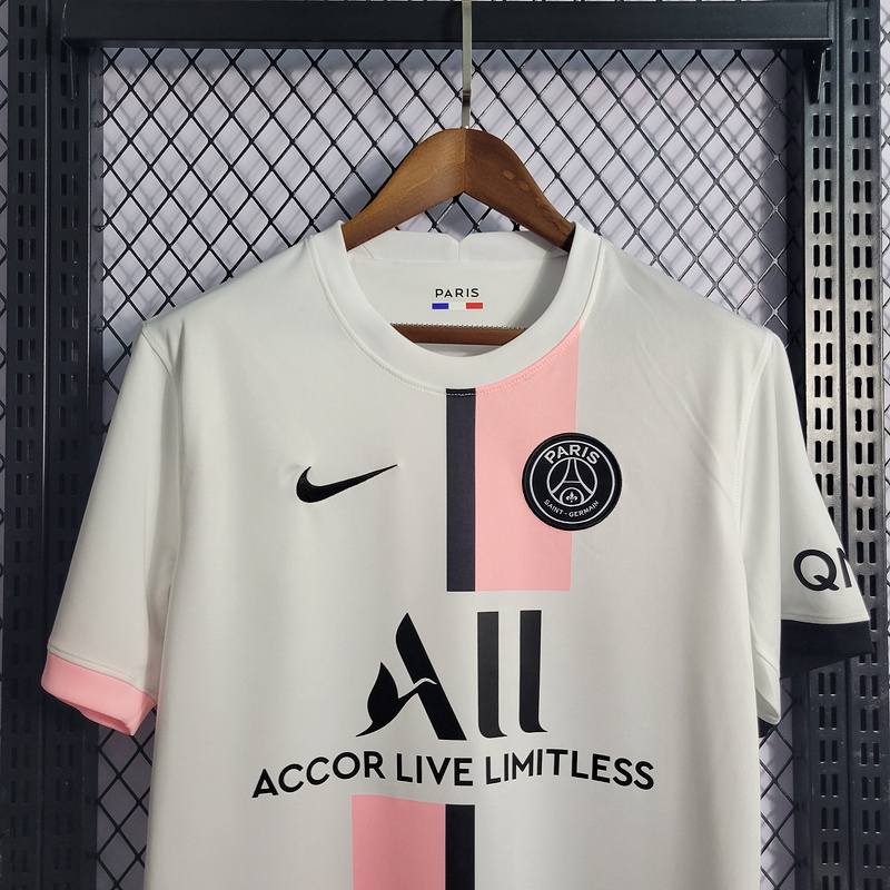21-22 PSG White Away Fan Edition