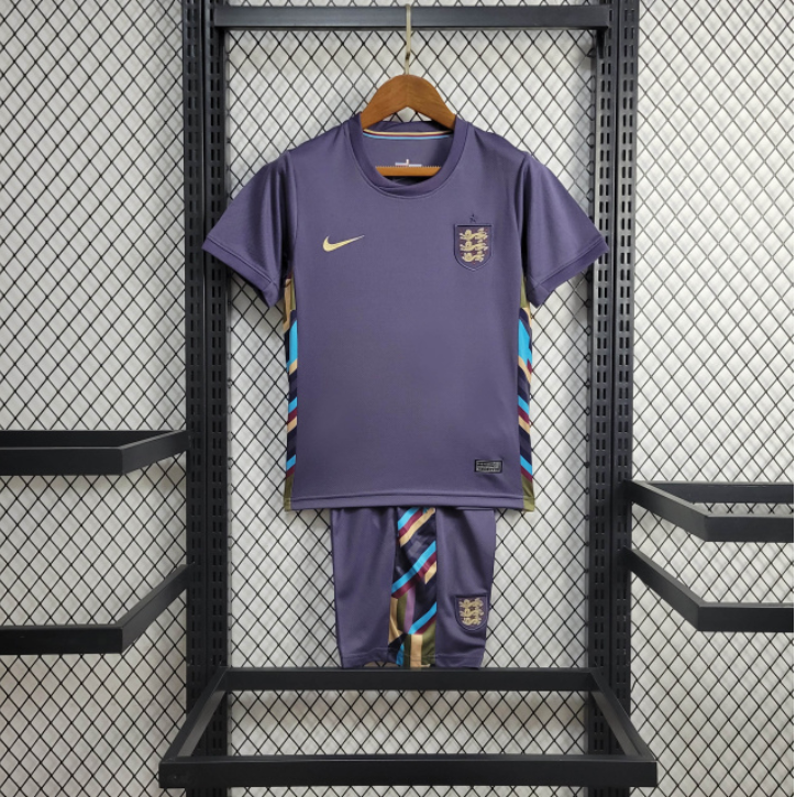 2024-25 England Away KIDS KANE RICE MAGUIRE Football jersey