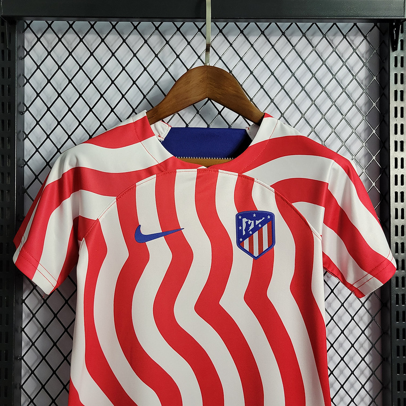 22-23 Kids Atletico Madrid Home