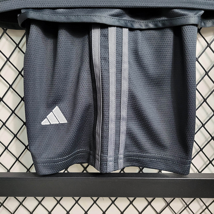 2023-24 Kids Juventus 2 Away Game  CHIESA VLAHOVIC POGBA KOSTIC Football jersey