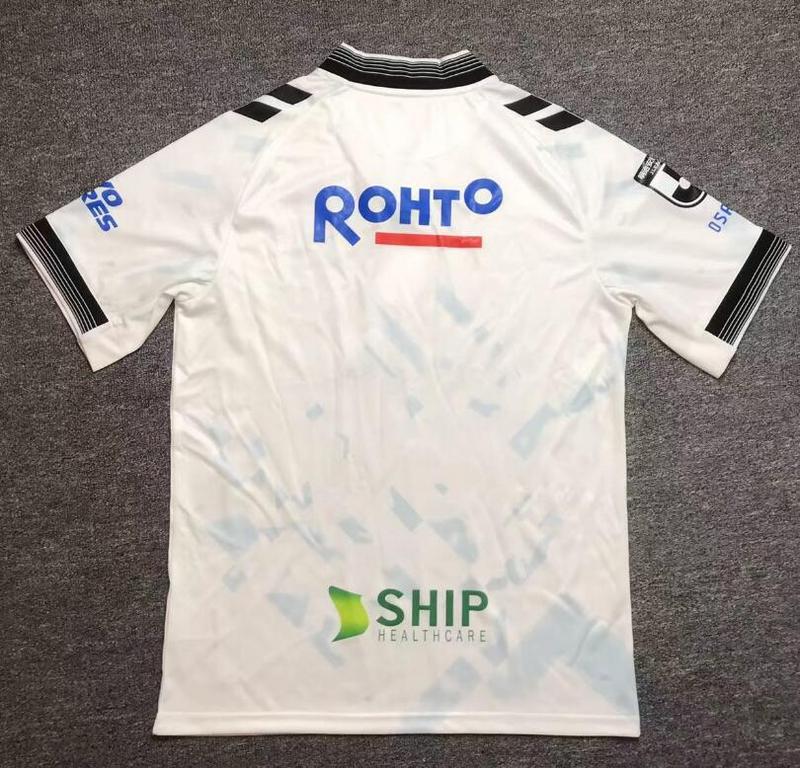 2024-25 Gamba Osaka away  black soccer jersey