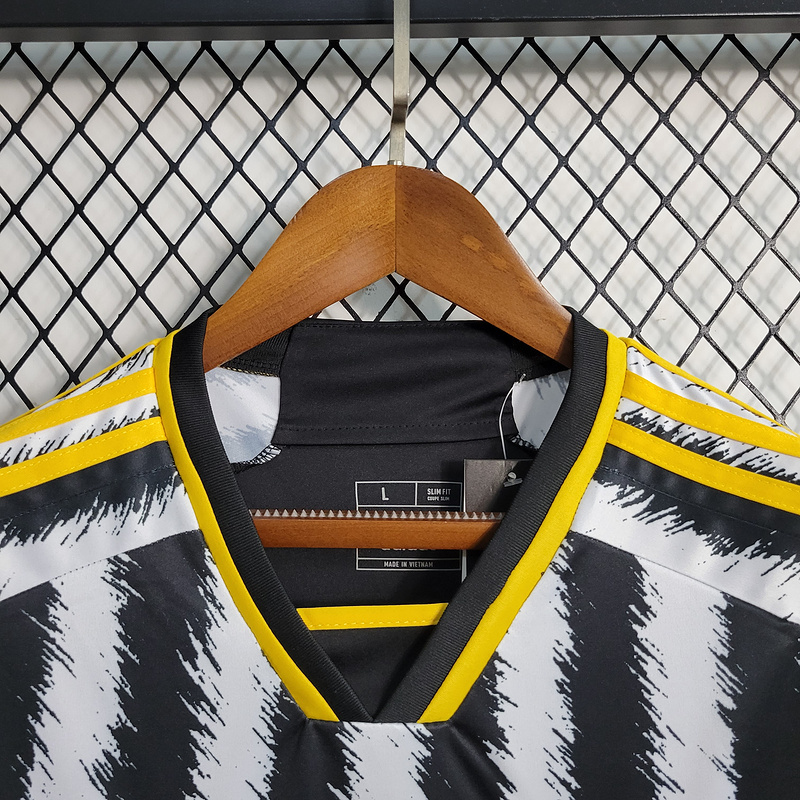 2023-24 Juventus Home  CHIESA VLAHOVIC POGBA KOSTIC Football jersey