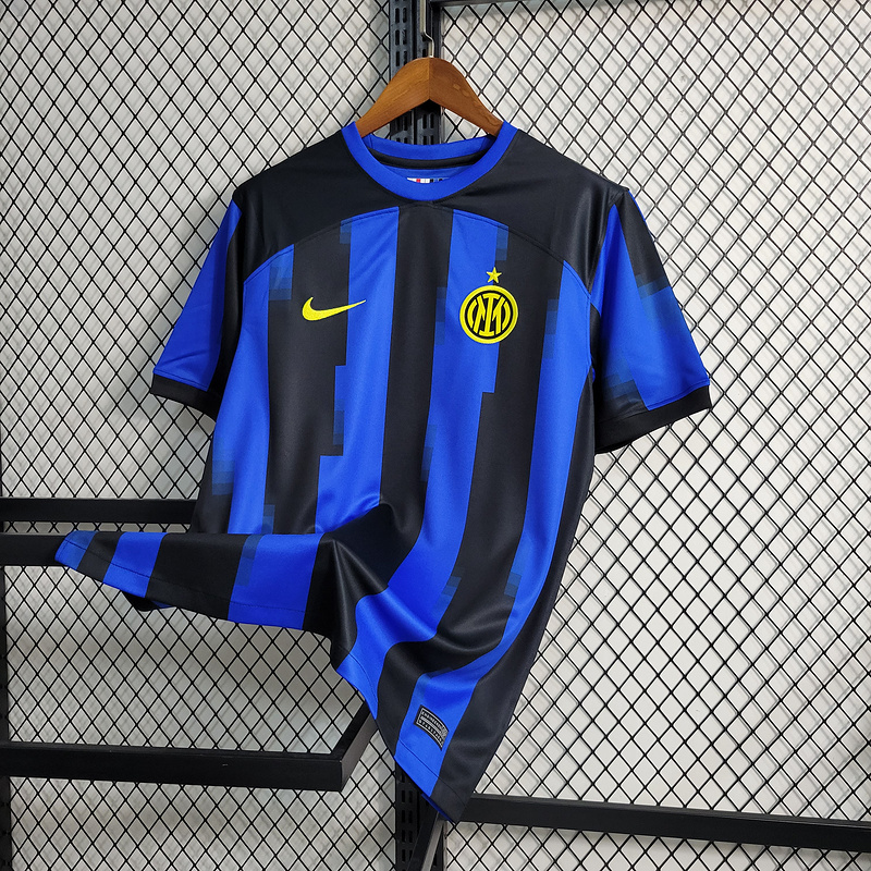 2023-24 Inter Milan Home CUADRADO ARNAUTOVIC THURAM LAUTARO FRATTESI Football jersey