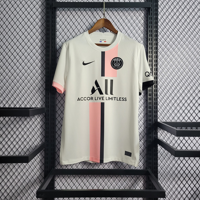 21-22 PSG White Away Fan Edition