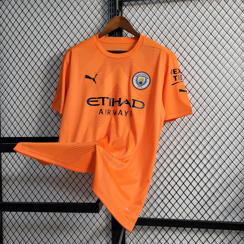 22-23 Manchester City Orange Goalkeeper