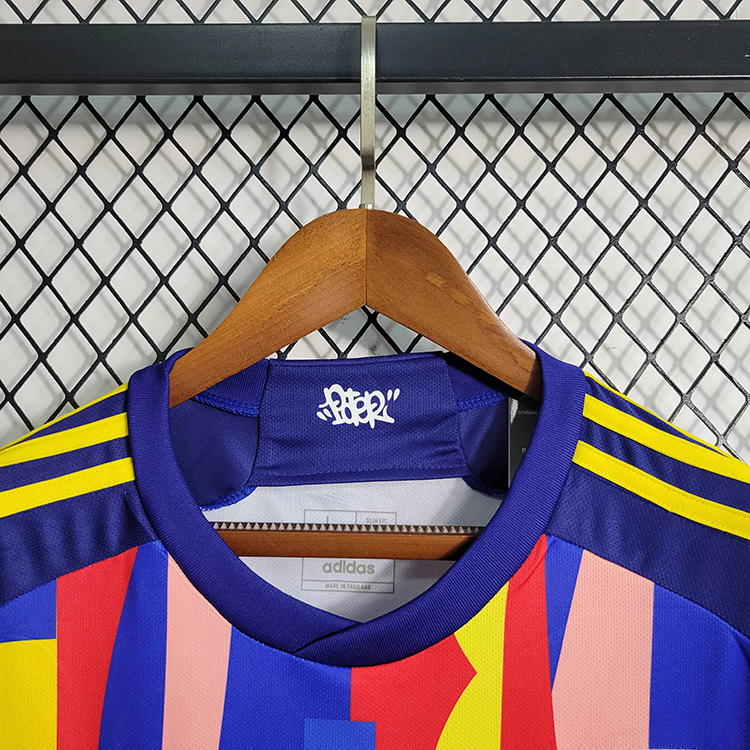 2023-24 Lyon 2 Away Game soccer jersey