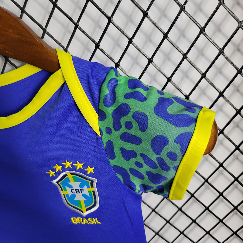 2022-23 Baby Brazil away Football jersey