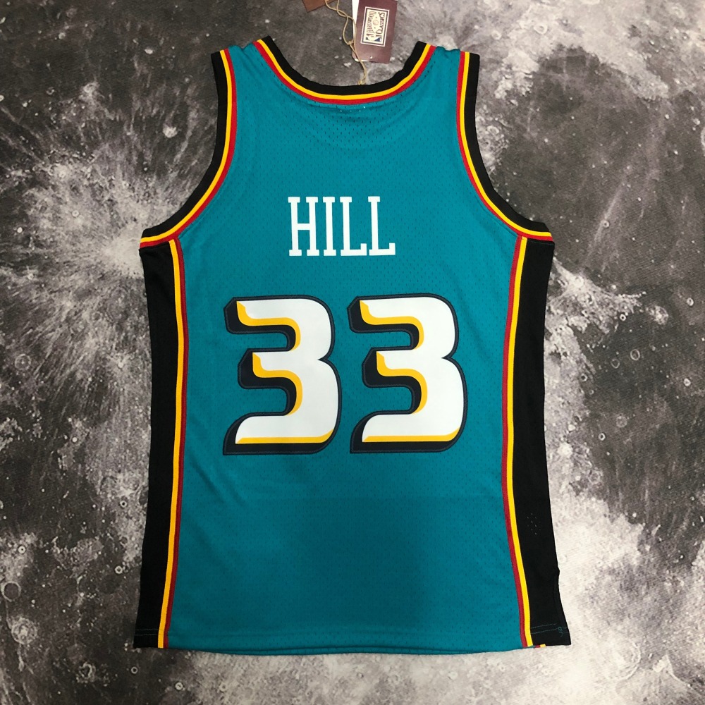 Detroit Pistons MN Retro 98 Season 33 Hill