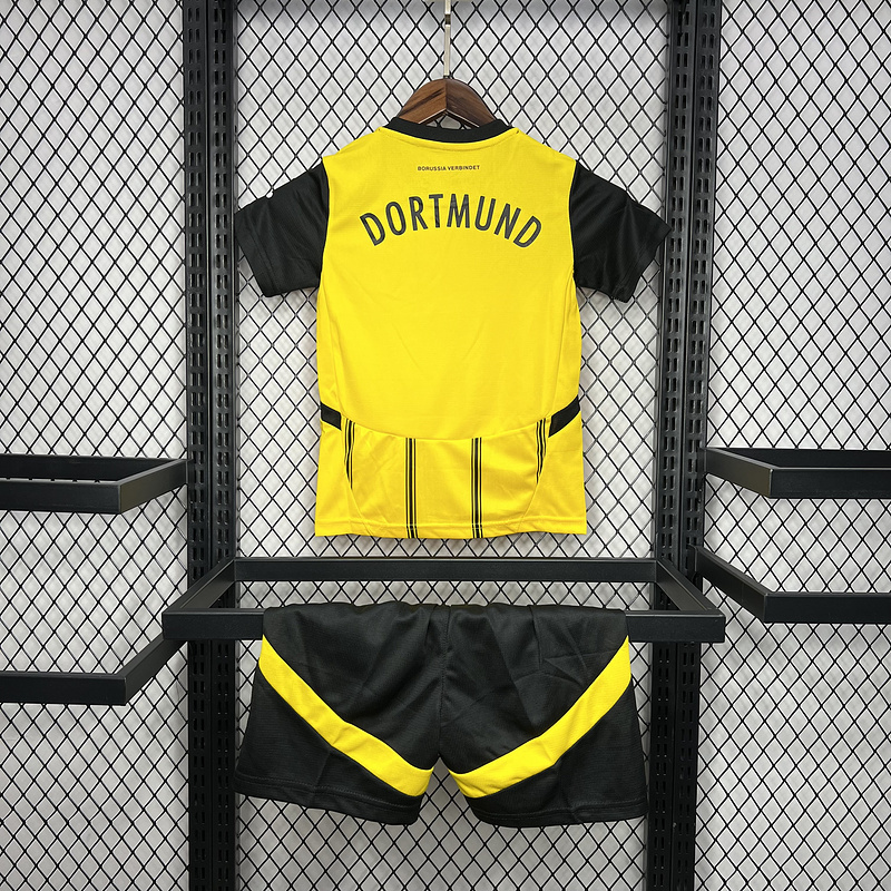 2024-25 Borussia Dortmund Home KIDS Football jersey