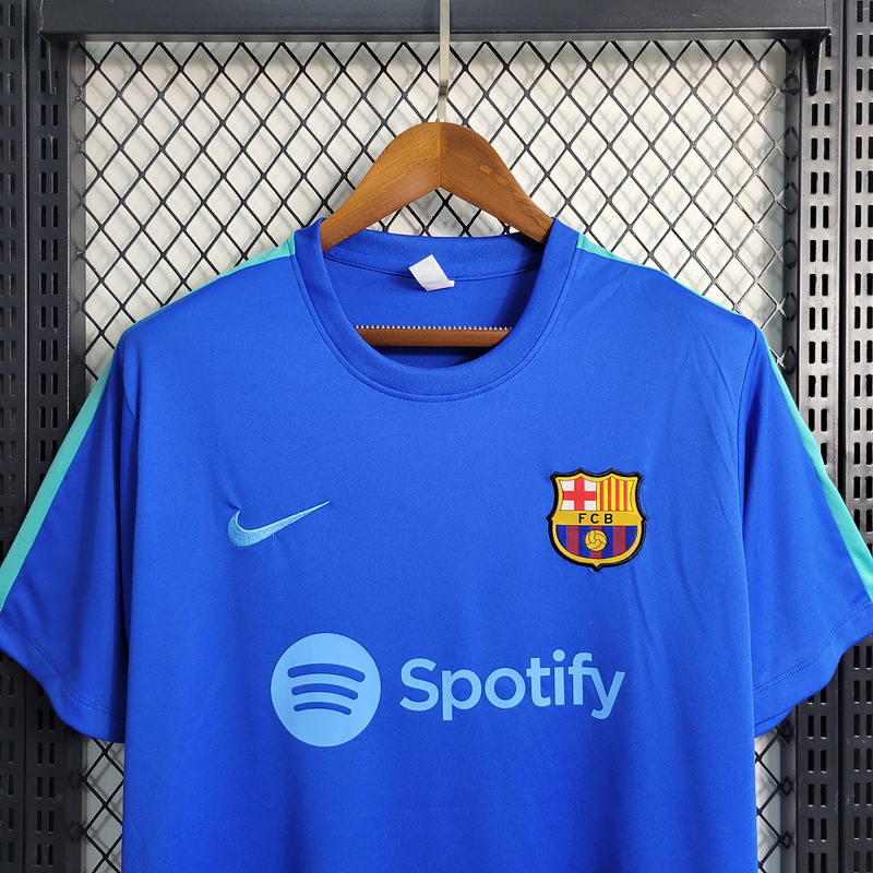 2023-24 Barcelona Training Suit  GAVI LEWANDOWSKI F. DE JONG PEDRI FERMíN Football jersey