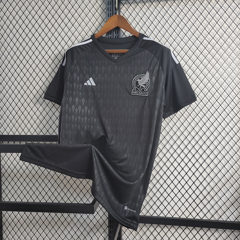 22-23 Mexico Black Training Shirt