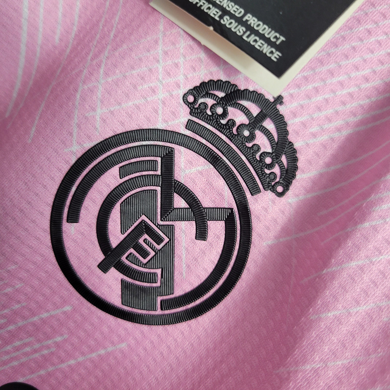 2022-23 Kids Real Madrid Pink Y3 Benzema vini jr. KROOS MODRIC Football jersey
