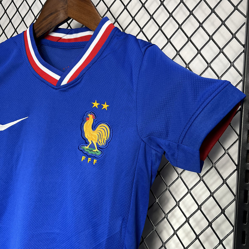 2024-25 France Home KIDS Football jersey