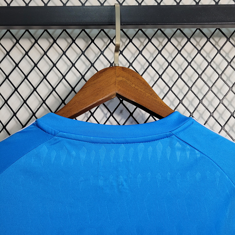 2023-24 Juventus Blue Goalkeeper  CHIESA VLAHOVIC POGBA KOSTIC Football jersey