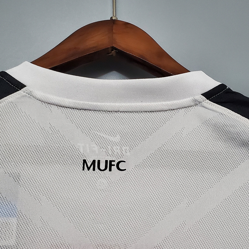 Retro 2010-11 UCL Manchester United in the Champions League version away Football jersey retro