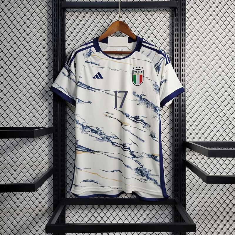 2023-24 Italy away VERRATTI BARELLA ADRIAN VERRATTI DEL PIRO Football jersey
