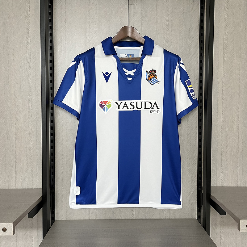2024-25 Real Sociedad Home Football jersey