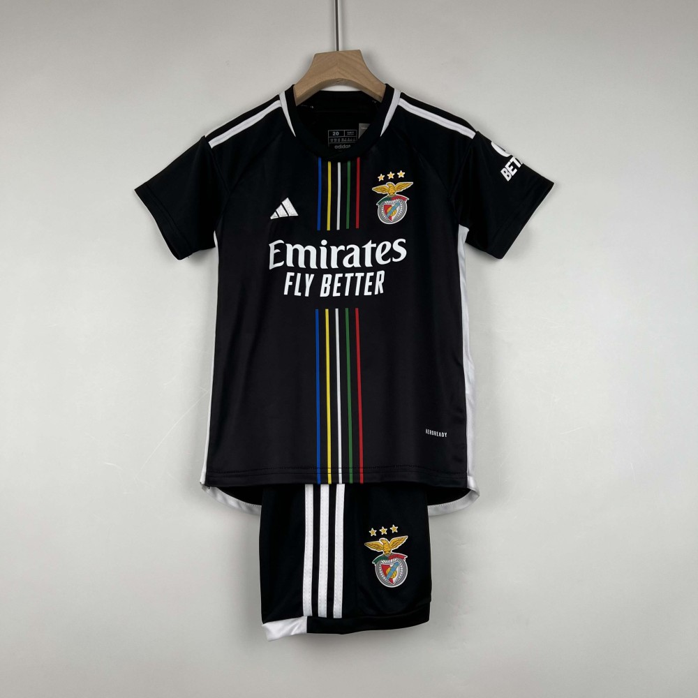 2023/2024 Benfica Away Football Shirt 1:1 Thai Quality Kids