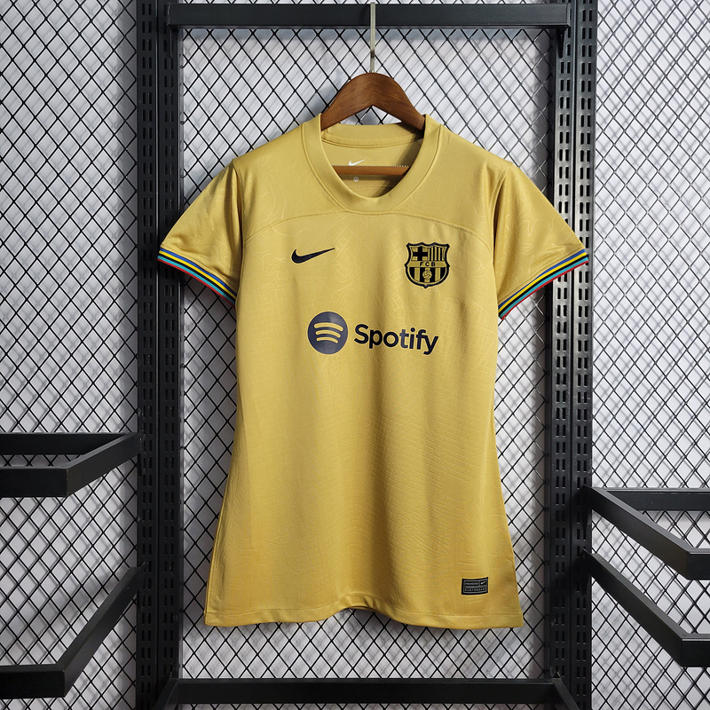 2022-23 Women's Barcelona Away Football jersey