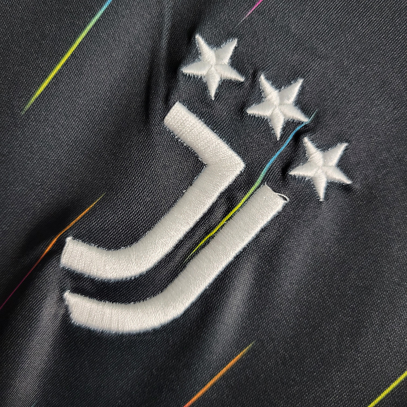 2021-22 Juventus Black Away Cuadrado Chiesa Vlahovi? Morata Dybala Football jersey