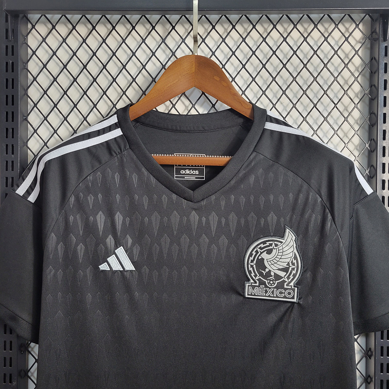 22-23 Mexico Black Training Shirt