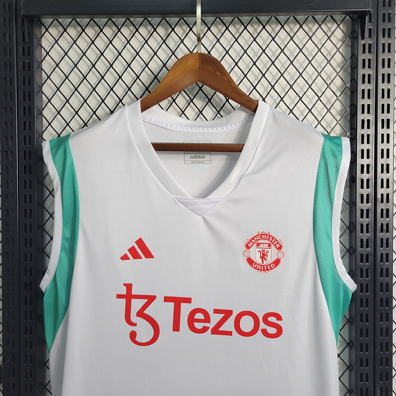 2023-24 Manchester United  White Training Vest